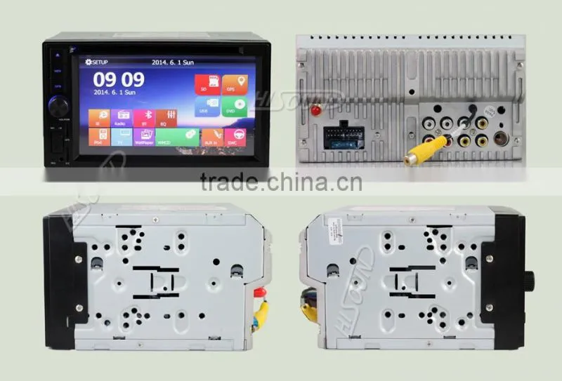 6.2'' is hot selling with GPS/BTtouch screen car stereo for renault megane