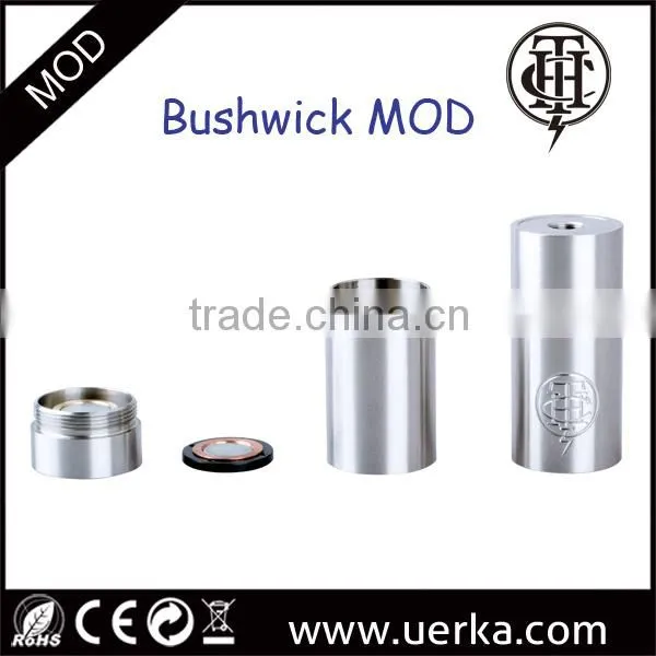 Alibaba supplier US brand THC e cig bushwick mod 18350 18650 mechanical mod vape