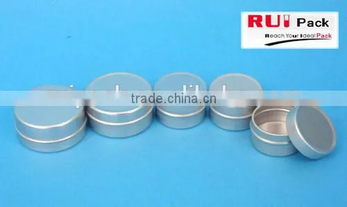 Mini metal jar,aluminum lipbalm packing jar,5g