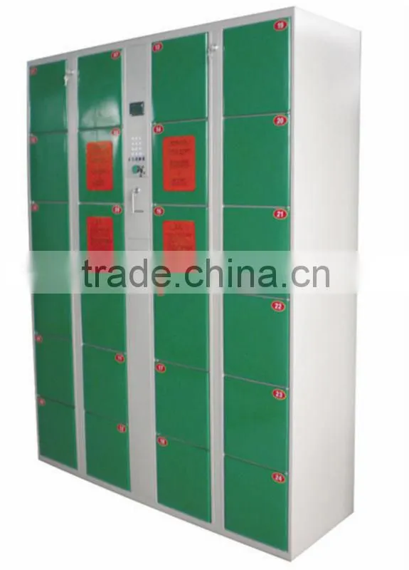 Modern desgin steel hotel electronic safe locker