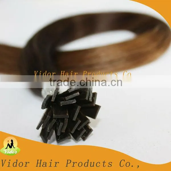 Factory 0.7g Strand Piano Color Flat Tip Brazilian Hair Extensions