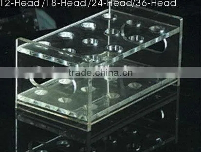 12pcs acrylic stand test tube display stand