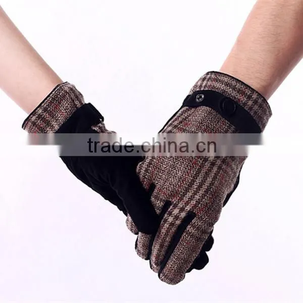 New design Classic lovers leather gloves for lovers