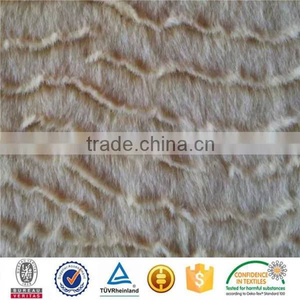 polyester upholstery brushed soft velvet fabric for sofa cover pillow