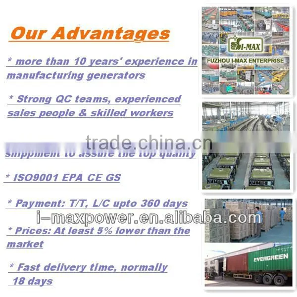 china petrol generator