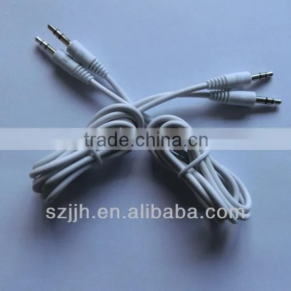 Male to male! car usb charger + 3.5mm aux audio cable