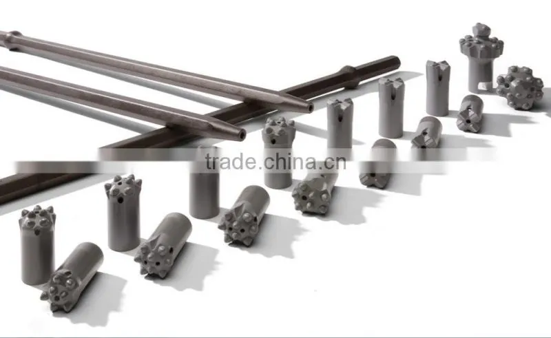 7 degree taper tools/ Hexagonal Rock Drill Steel/Tapered Rock Drill Rods/