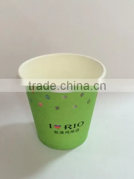 tasting paper cup beverage in market, cheap high quality paper cup