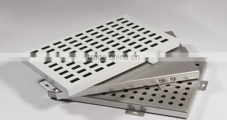 Luxury perforated paneling for indoor decoration used for balcony