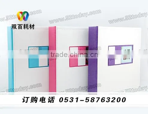 new design fancy PU album cover with case China most professional manufacture