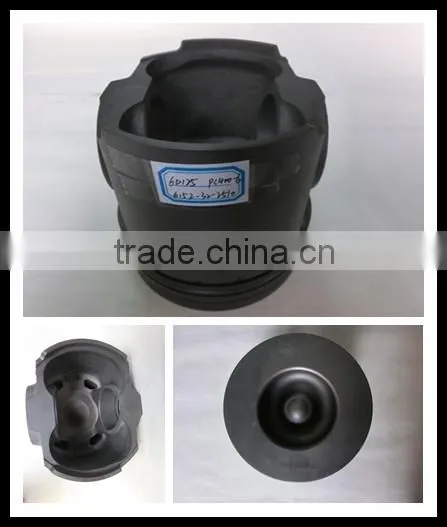 low price 6D125 engine piston 6152-32-2510 for PC400-6 excavator parts