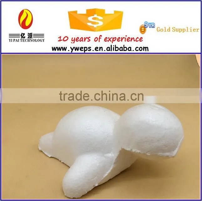 Wholesale high quality Diy animal mold toy education for children/ polyfoam tortoise for Chritmas or home decoration