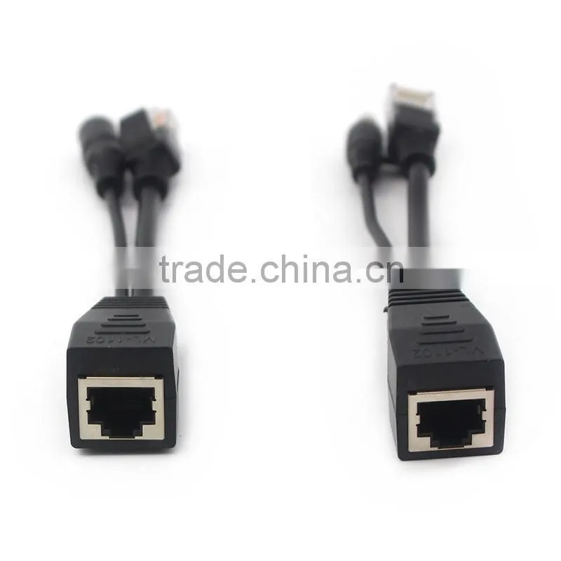 POE splitter and POE injector poe switch Kit 12V POE Splitter