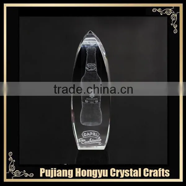 blank crystal trophy award crystal plaque