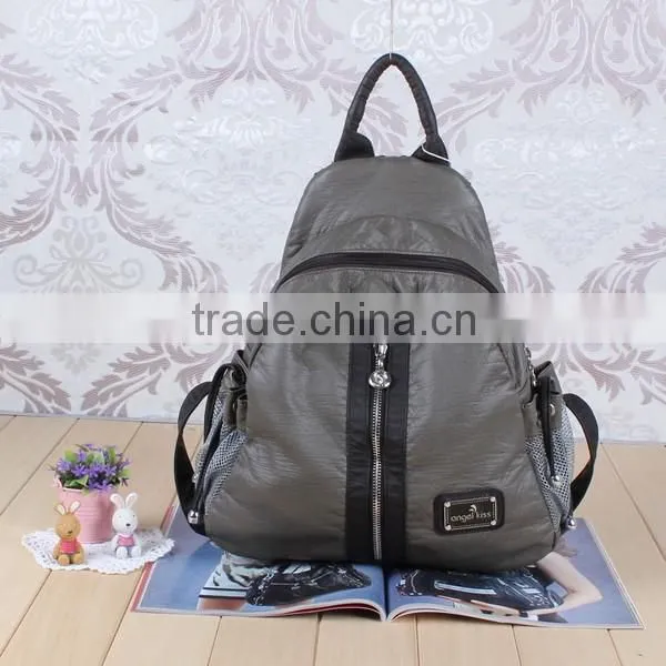 2014 new design fashionable handbag washing PU materail leisure bag China manufacturer soft handbag