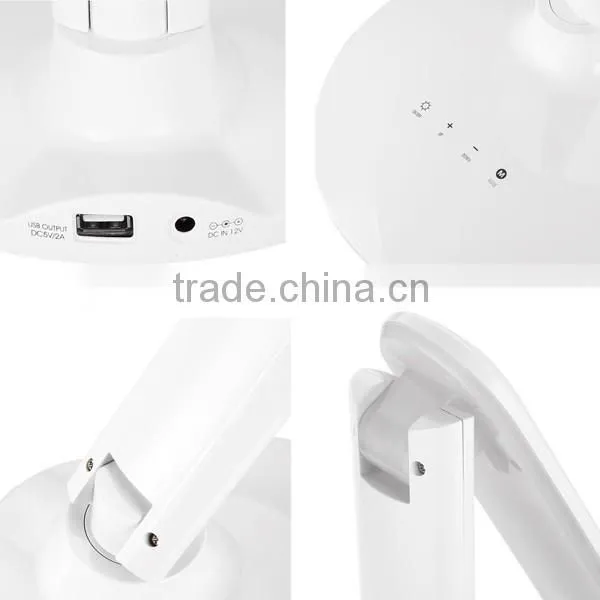 Smart USB led table lamp dimmable led reading light lamp