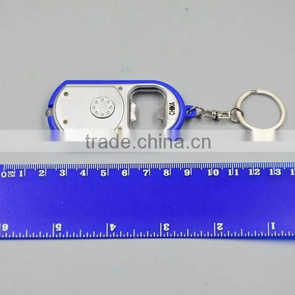 Best Sale Bottle Opener Led Keyring Plastic