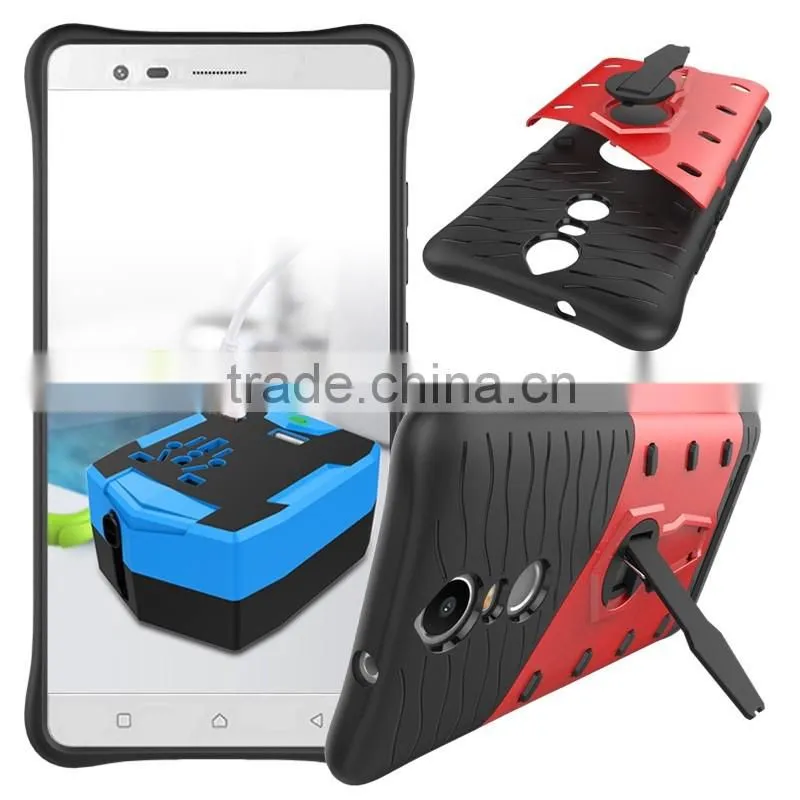 2016 Trending Products Hybrid Shockproof Case TPU PC Case For Lenovo K5 Note