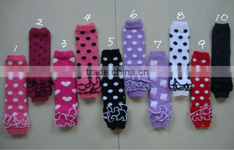 Rainbow Chevron Newest Fashion Wholesale Baby Legs Leg Warmers for Infant Toddler in Stock