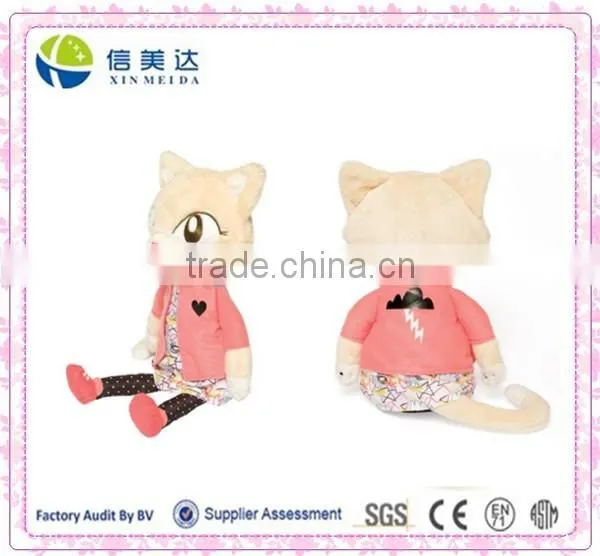 Plush Cute Soft Cat Doll Mascot Toy