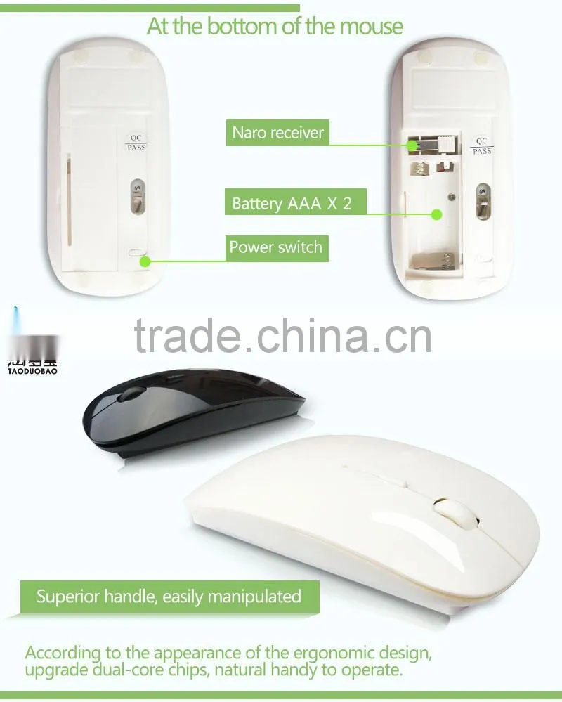 hot selling cheap 2.4ghz usb wireless optical driver computer mouse