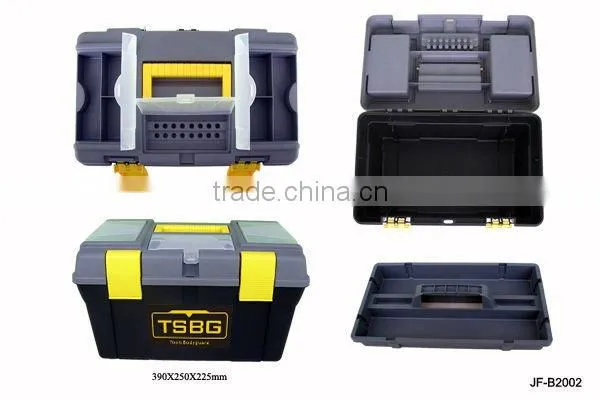 Eco-Friendly Plastic toolbox set(2 in 1)
