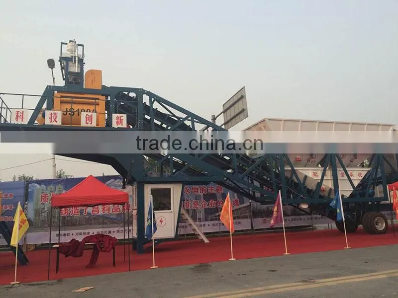 Portable 60m3/h Concrete Mixing and Batching Plant Price