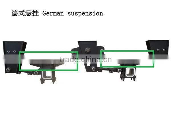 different types of heavy duty truck parablic leaf spring