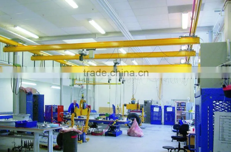 5 ton single girder european bridge crane