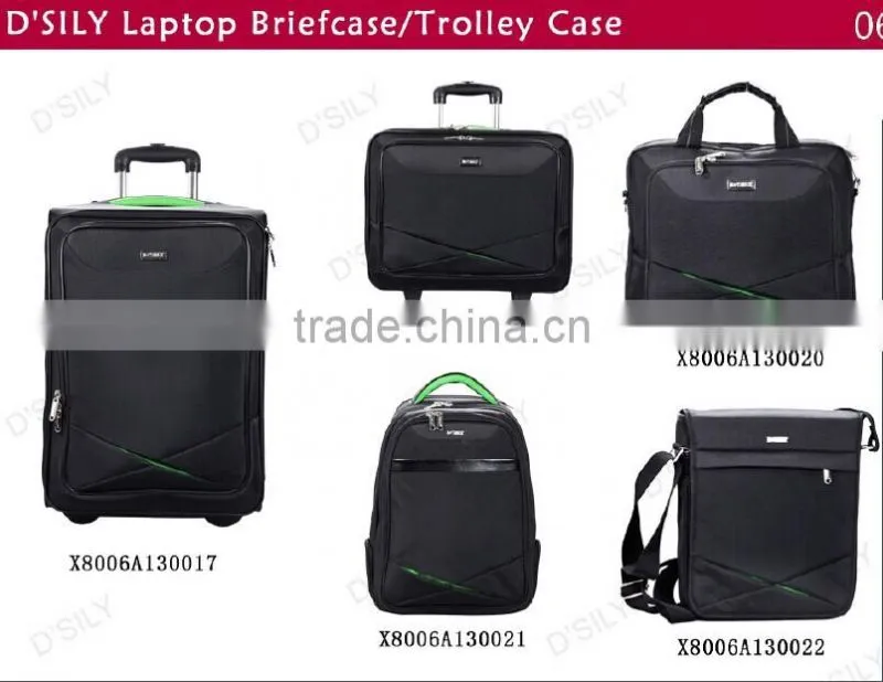 black durable fabric padded protective sling bag for tablet PC