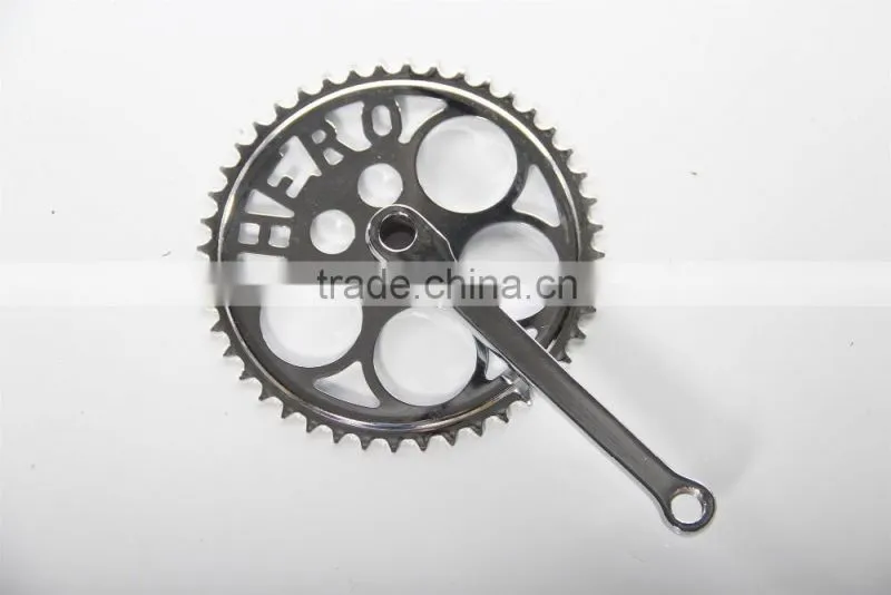 Durable bicycle chainwheel and crank/chainwheel set/crank set