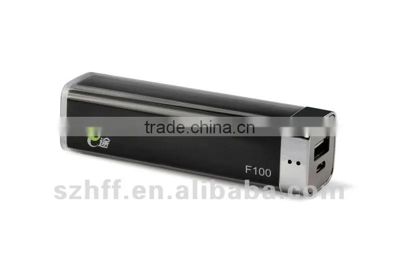 2600mAh External portable POWER BANK, backup battery for Iphone/Ipad, other smart phones(F100)