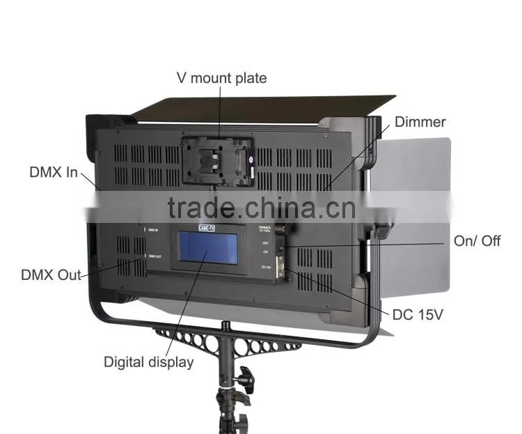 CAME-TV 1380 LED Light Bi-Color (2 Piece Set)Led High CRI Led Video Light Panel Lighting