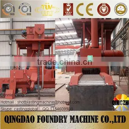 Wire Mesh Belt Shot Blasting Machine / Belt Shot Blasting Machine / Tile Shot Blasting Machine