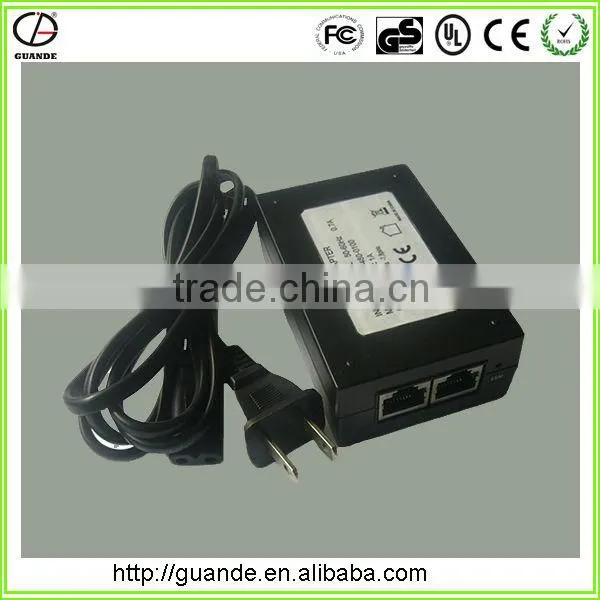 12v 1a dual ports passive poe injector