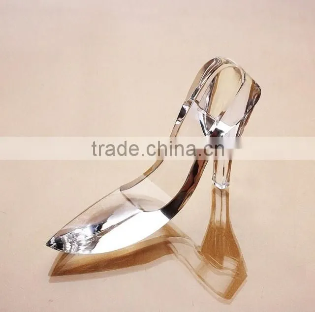 crystal shoes for wedding decorations Cinderella's shoe