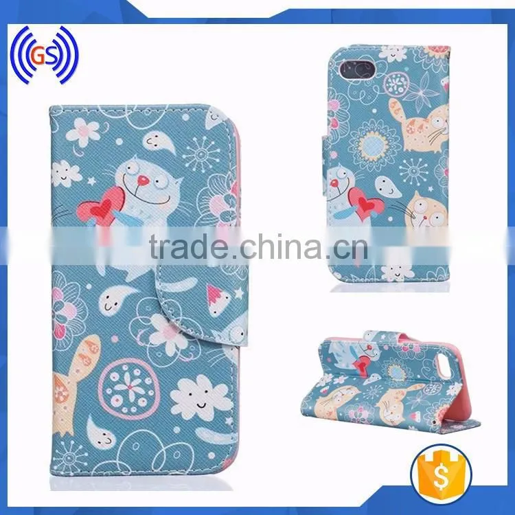 Guangzhou phone case suppliers, 2016 New design wallet leather case for iphone 7