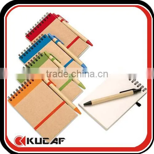 Eco Notebook with Pen