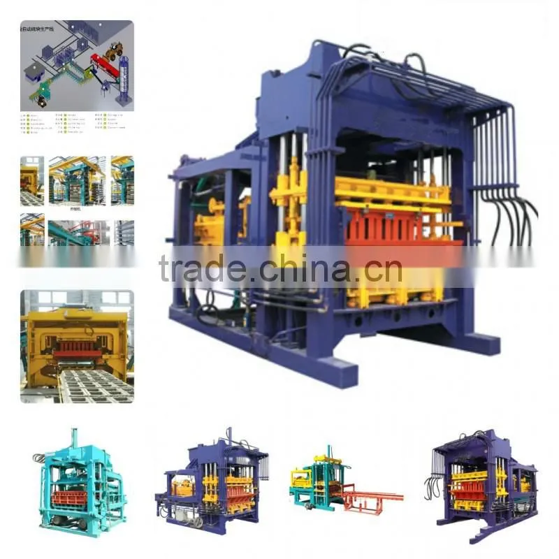 Made in China Concrete Block Brick Making Machine