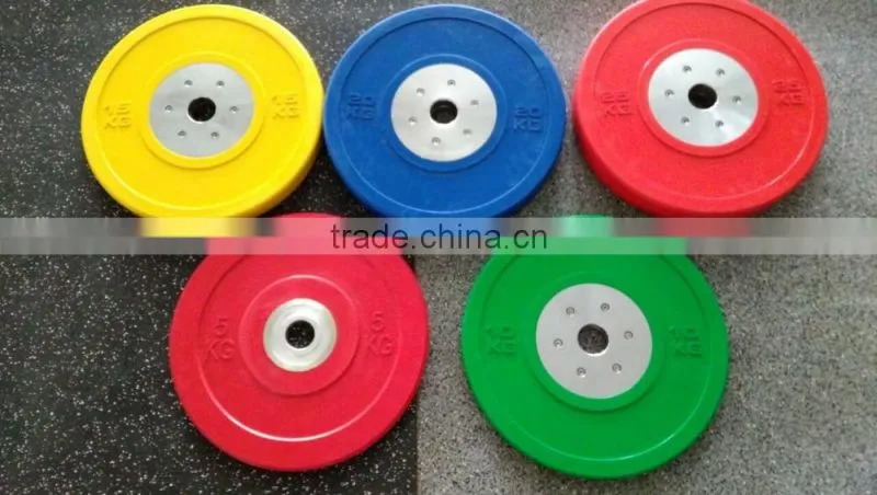 Crossfit 10kg green competition bumper plates