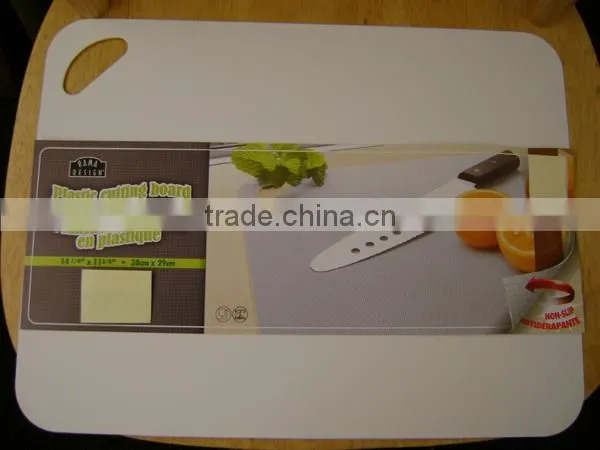 Flexible Plastic chopping board and pp cutting boards
