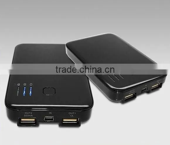 Emergency 5000mAH Mobile Power Bank with flashlight