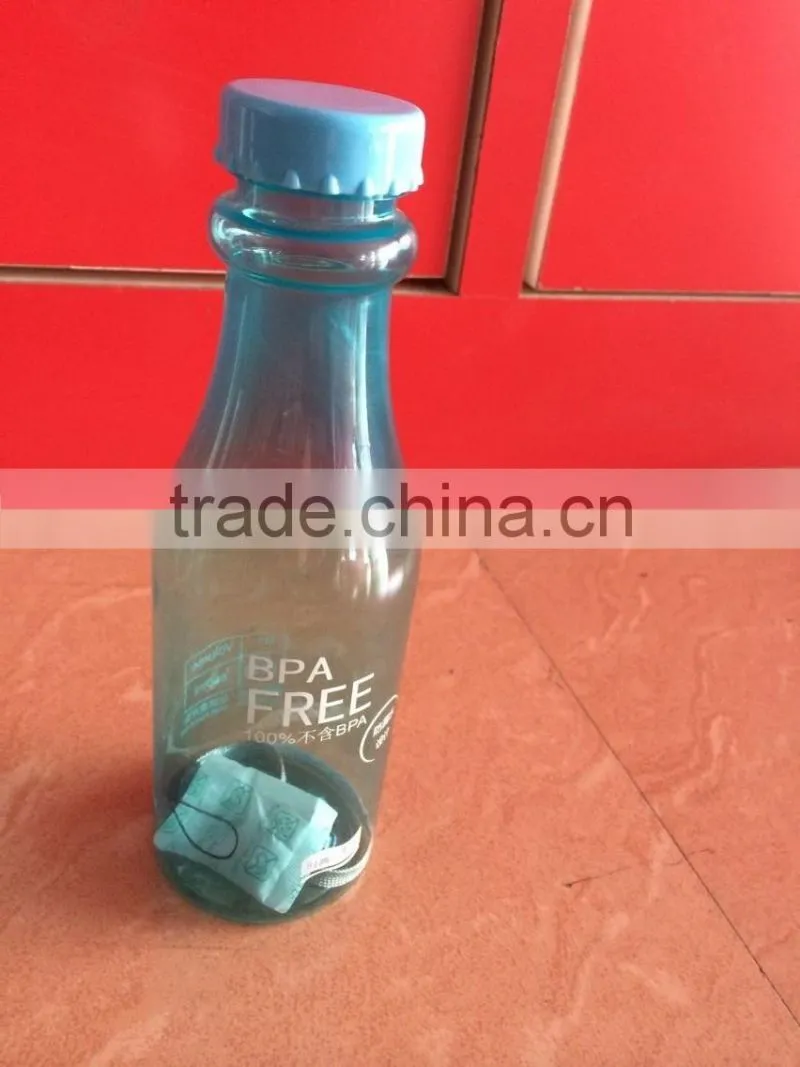 plastic beer bottle