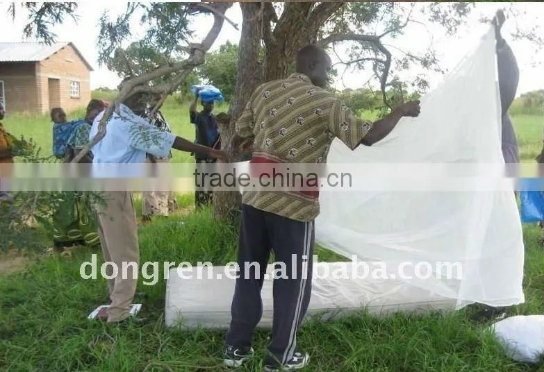 One door treated mosquito nets