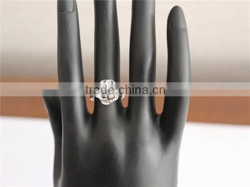 Factory cheap gold plated rings jewlery latest design silver ring
