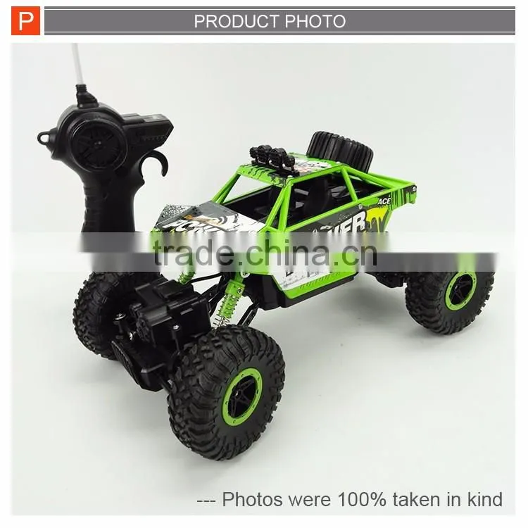 RC Rock Crawler 4 WD Monster Truck Off-Road Vehicle