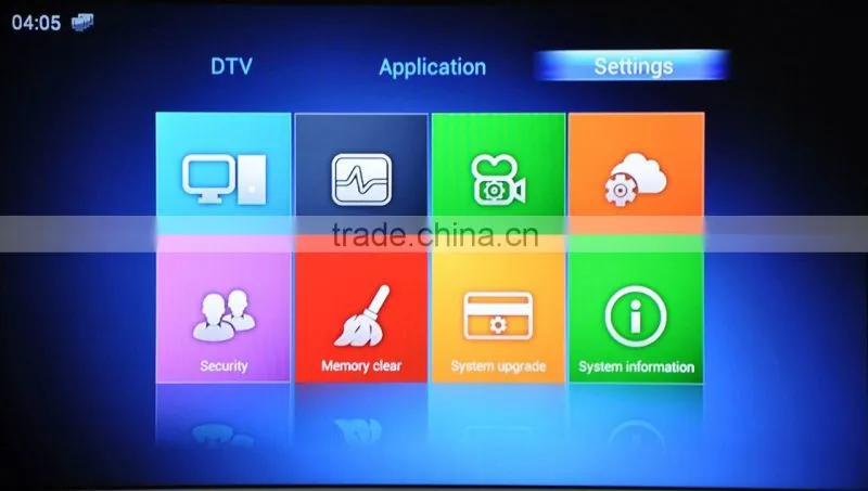 vigica C60T android IPTV box with DVB-T2 function tv box with wif antenna