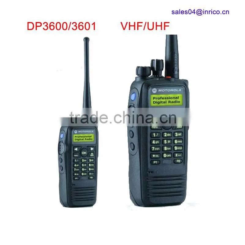 Digital Portable Walkie Talkie DP3600 DP3601 DMR Two Way Radio with GPS