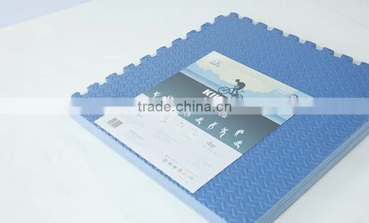 EVA gymnastic mat exercise using mat