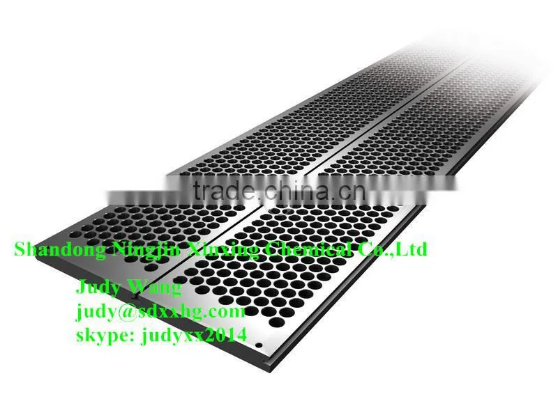 China Designed UHMWPE Dewatering element plates for paper&pulp machine